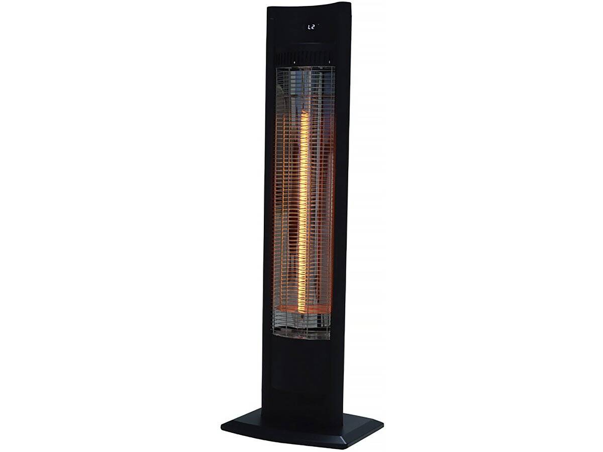 Chauffage électrique Radiant "tornado" - 2000w - Noir -habitat Et Jardin - Image 1