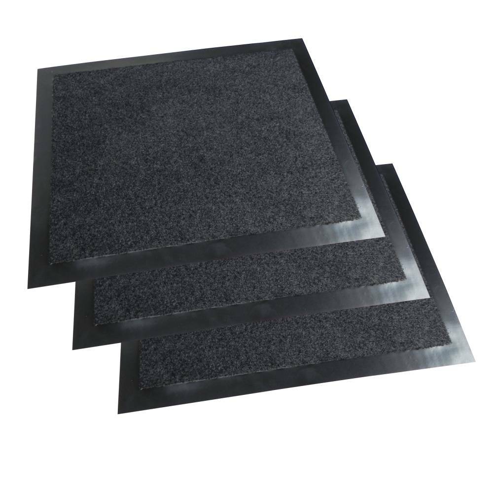 Sans Marque - Tapis / Paillasson d'entrée anti boue - Lot de 3 - Image 1