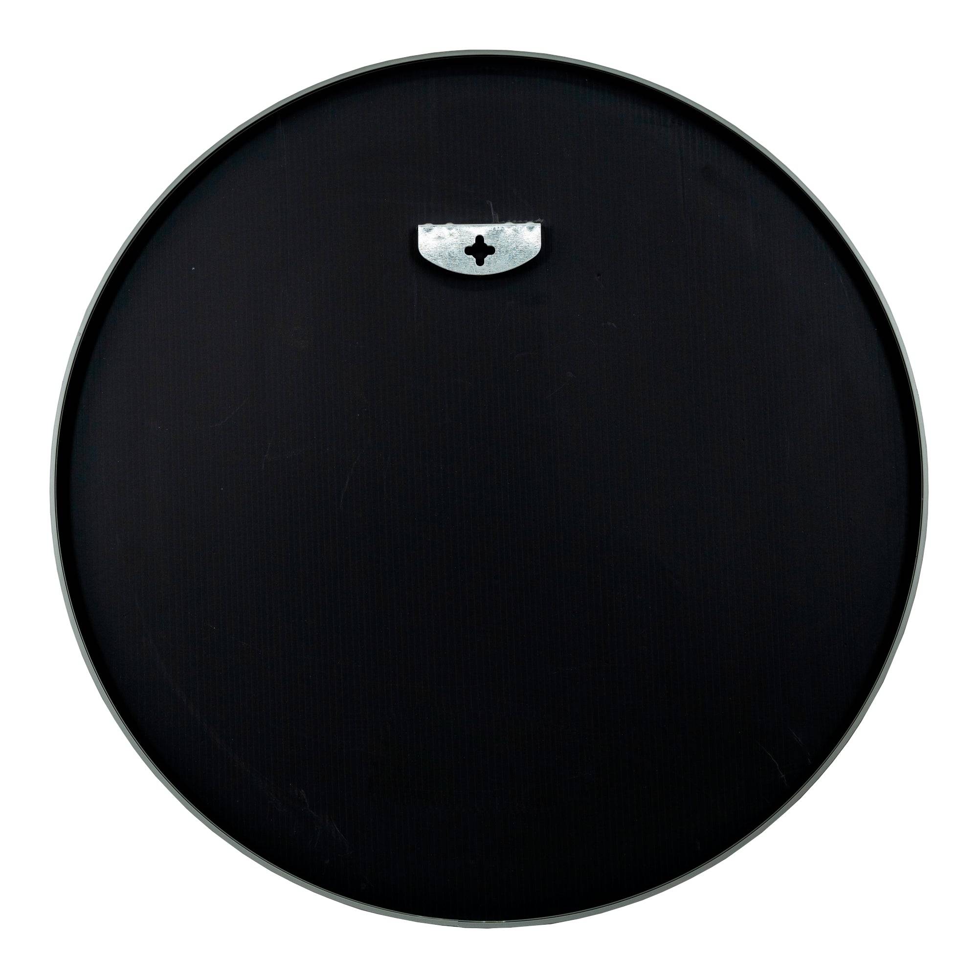 Miroir mural rond 40 cm gris graphite - Image 4