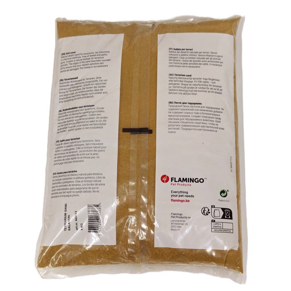 Sable pour terrarium Kalahari Brun 0,2-0,6 mm – 4 kg - Image 3