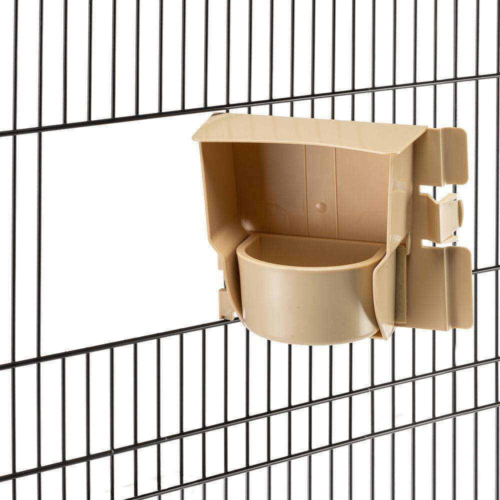 Ferplast - Cage à Oiseaux Perruches et Calopsites GRETA avec dessus qui s'ouvre, Accessoires inclus - Image 3