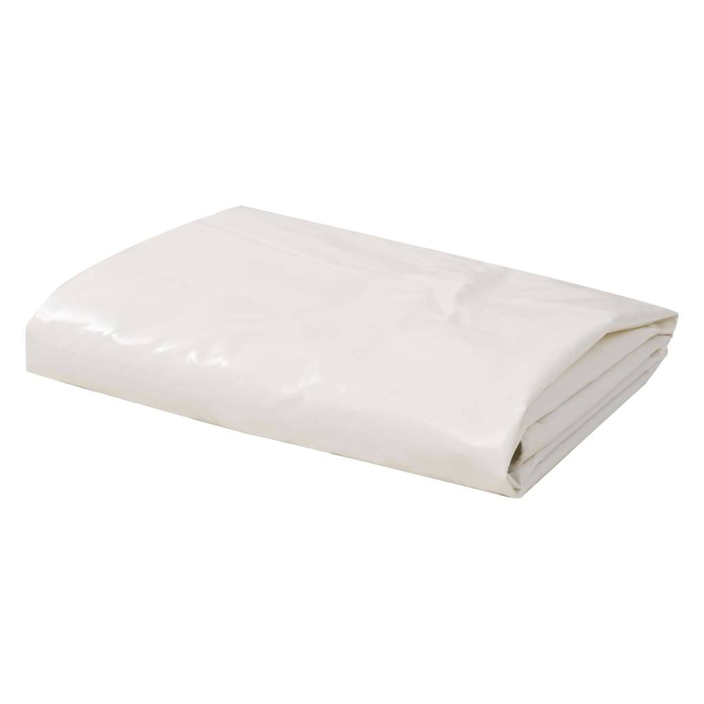 Maison Chic - Bâche de protection | Bâche 650 g / m² 4 x 8 m Blanc Maison Chic - Image 2