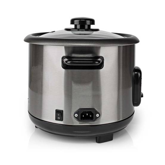 Cuiseur à Riz 1.5 Litres 500W Bol amovible Acier inoxydable anti-adhésif NEDIS - Image 8