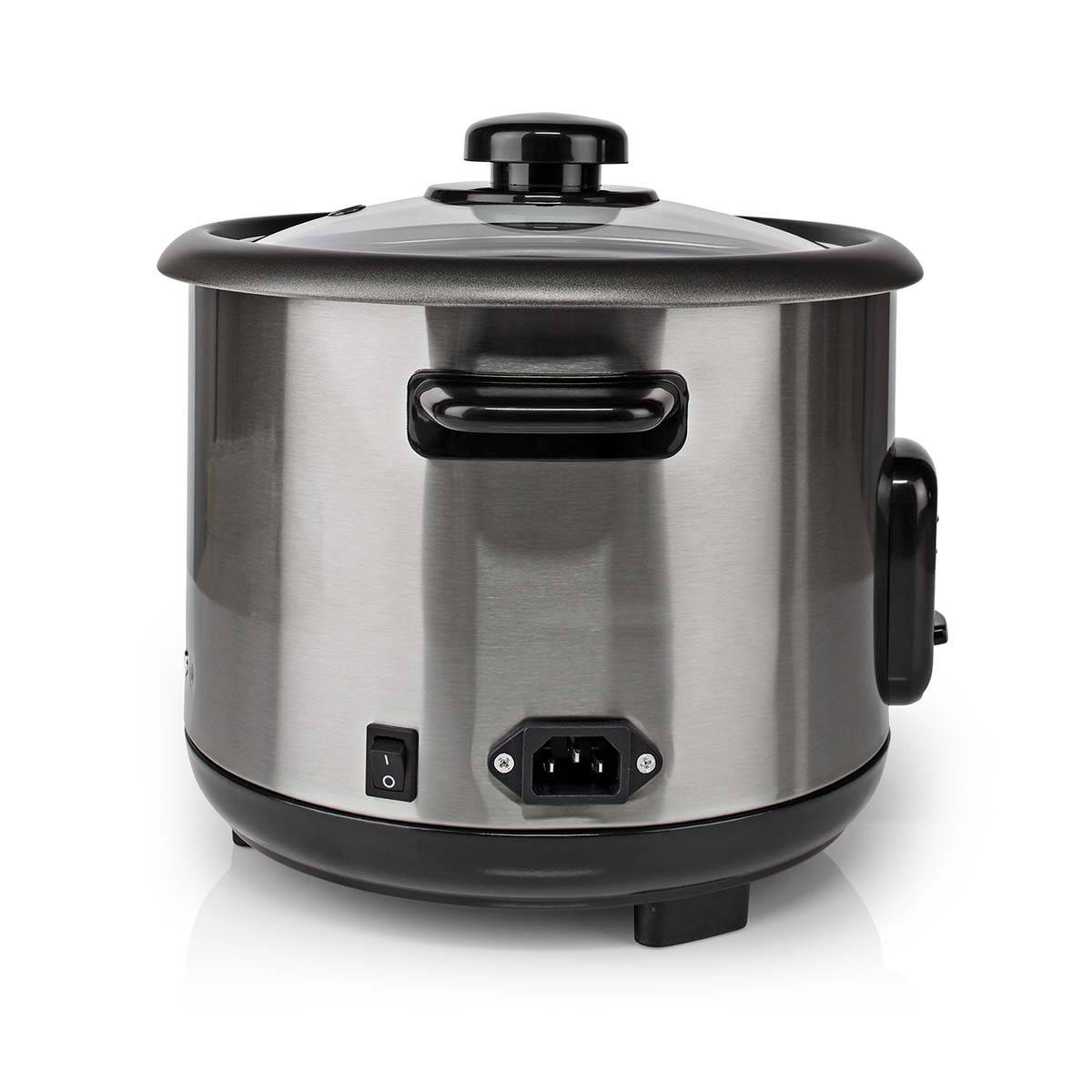 Cuiseur à Riz 1.5 Litres 500W Bol amovible Acier inoxydable anti-adhésif NEDIS - Image 8