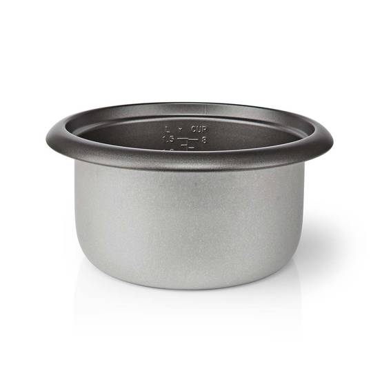 Cuiseur à Riz 1.5 Litres 500W Bol amovible Acier inoxydable anti-adhésif NEDIS - Image 6