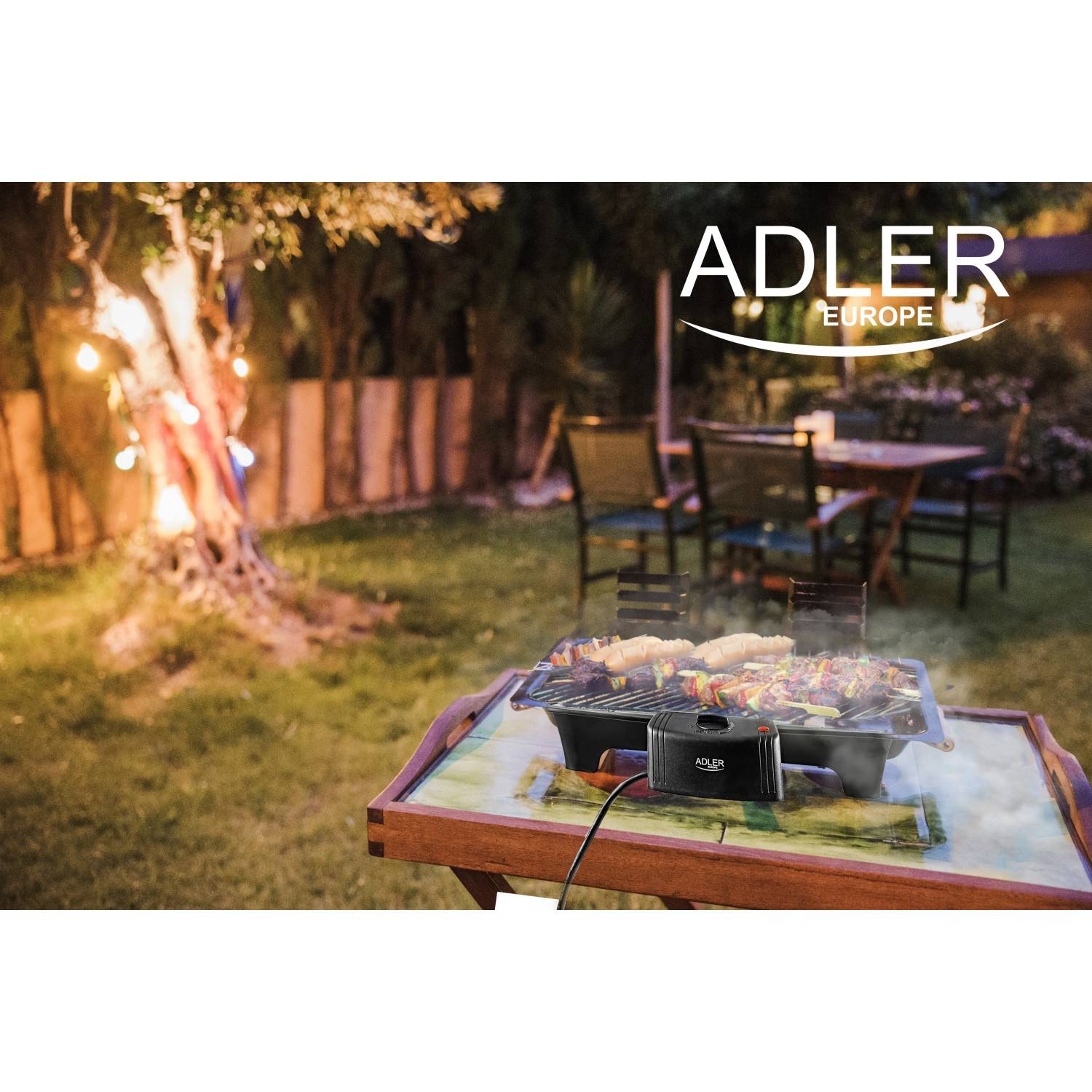 Adler AD 6602 Grill électrique-Barbecue avec chauffage amovible - 2000W - Image 3