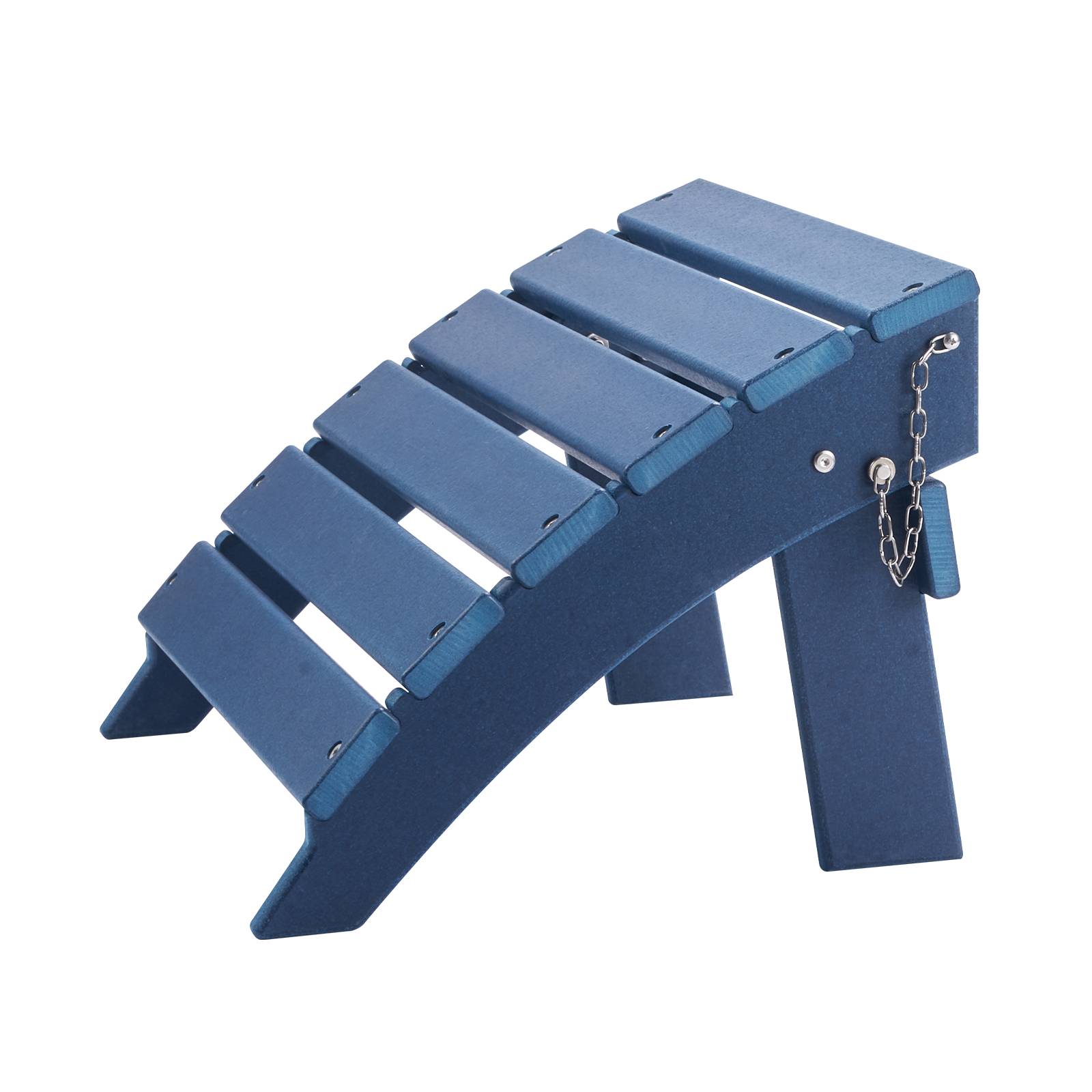 VEVOR Repose-pieds pliable Adirondack, PEHD, 400x480x330mm, bleu. - Image 9
