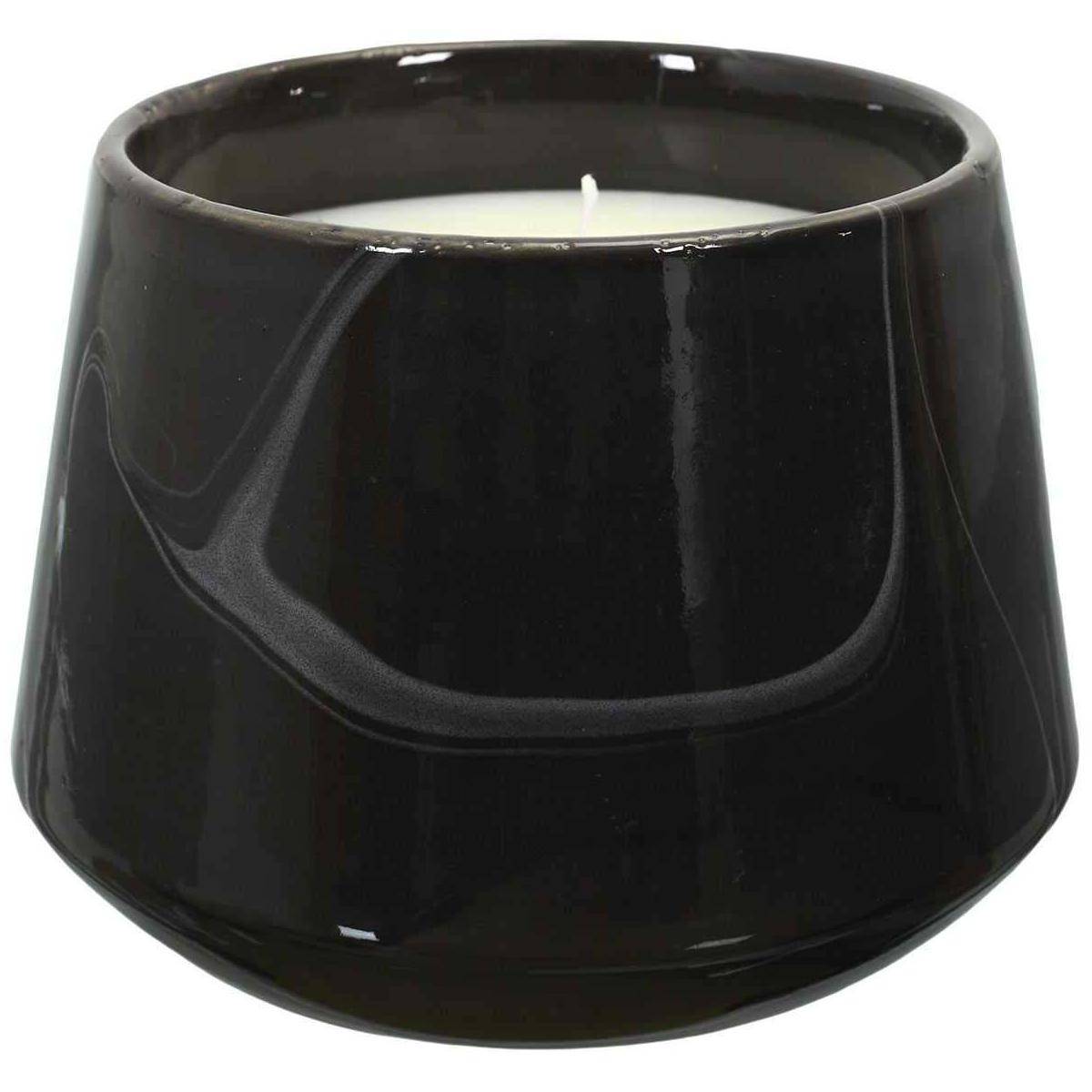 The Home Deco Factory - Bougie parfumée effet marbré 10.5 cm - Image 1