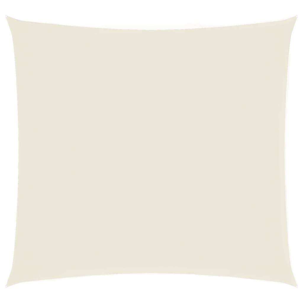 Voile de parasol - accessoire parasol - Tissu de remplacement pour parasol tissu oxford carré 4x4 m crème - MEUBLE PRO - Image 1