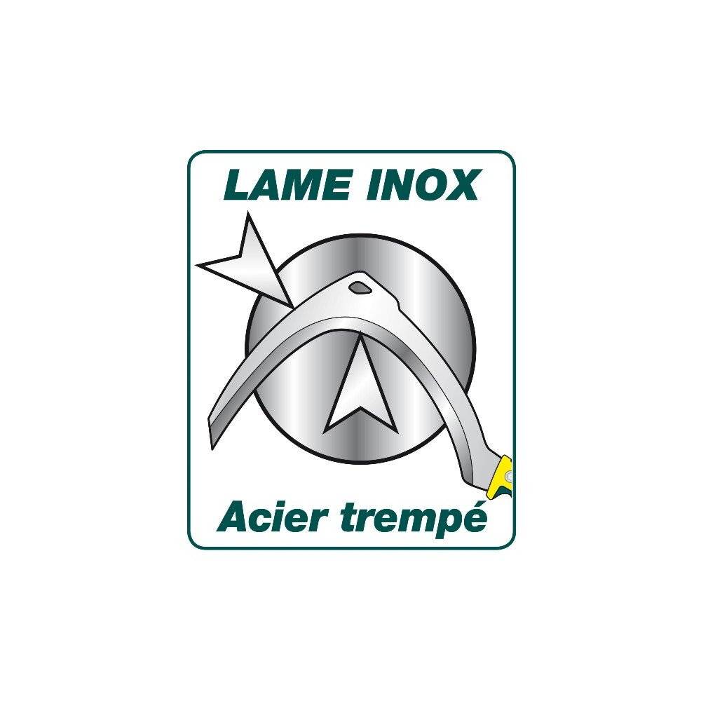Leborgne - Faucille à broussailles coudée 50 cm Duopro manche bi-matière Leborgne - Image 5