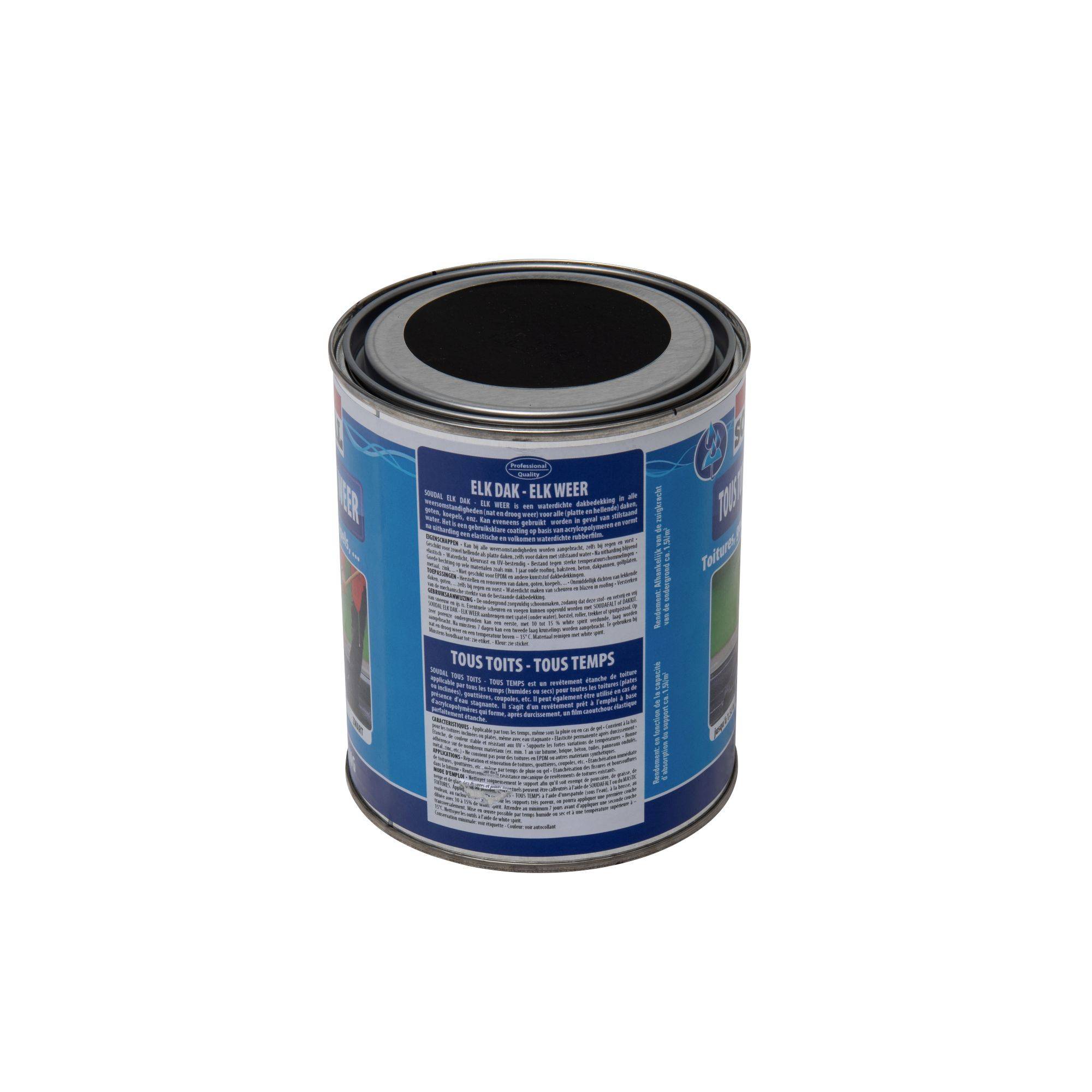 Caoutchouc liquide 750ml Soudal 750 ml - 750 ml - Image 3