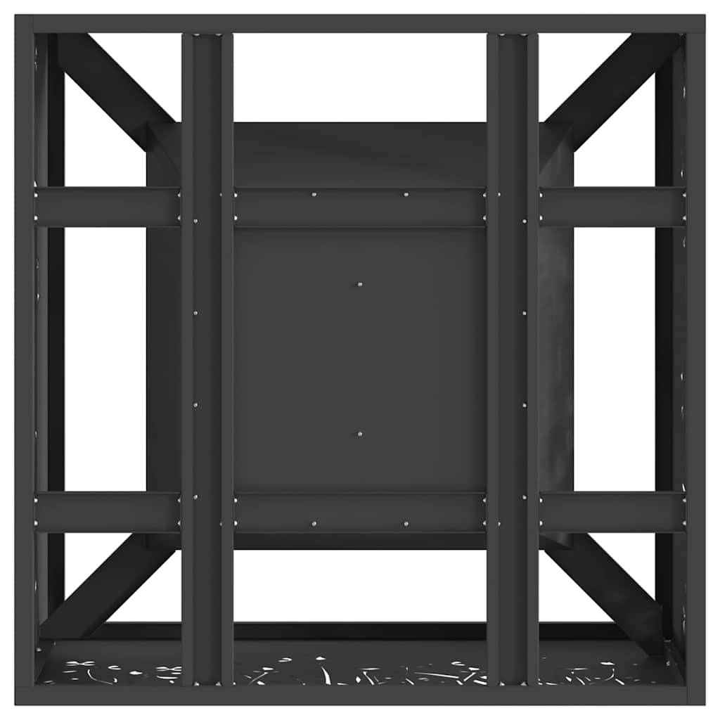 ComfortXL - Brasero de jardin carré en acier design moderne 60x60cm Noir – ComfortXL Outdoor Living - Image 9