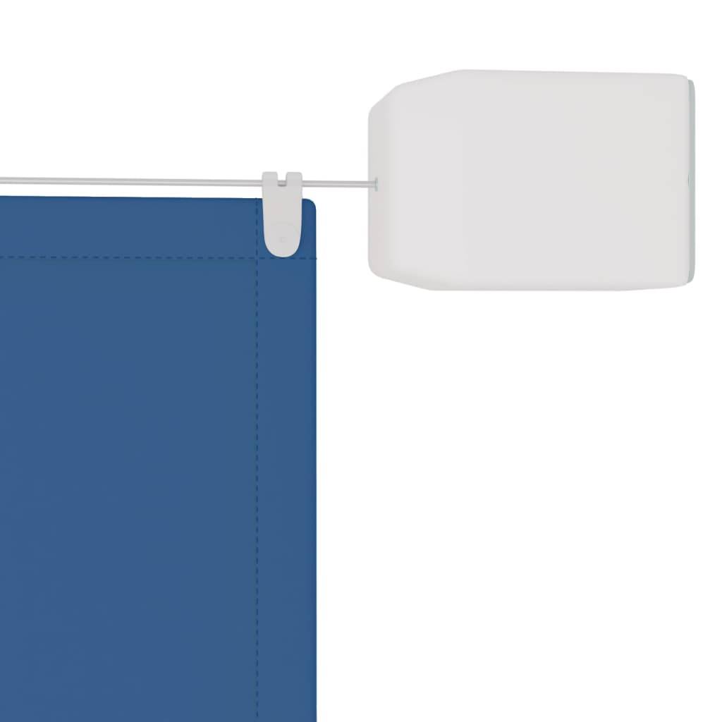 Helloshop26 - Auvent vertical 140x600 cm tissu oxford bleu - Image 3