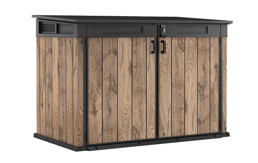 Keter - Coffre de rangement pour jardin Signature 2020L - Aspect bois Douglas - KETER - Image 1
