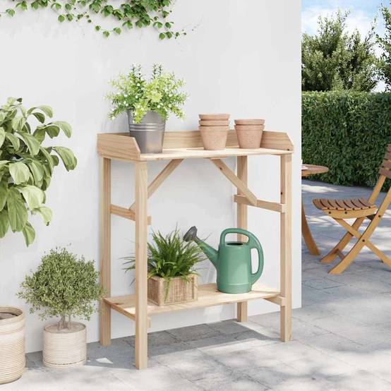 Support plante Prolenta Naturel 75 X 40 X 90 cm - P95016N - Image 4