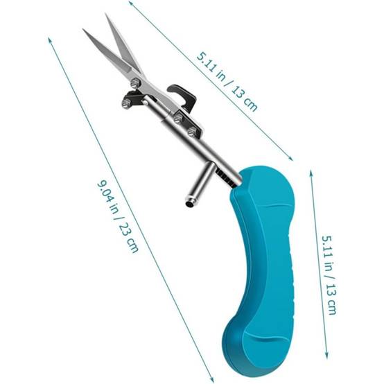 0 - Sécateur jardin professionnel - Acier inoxydable - Poignée ergonomique anti-fatigue - Image 2