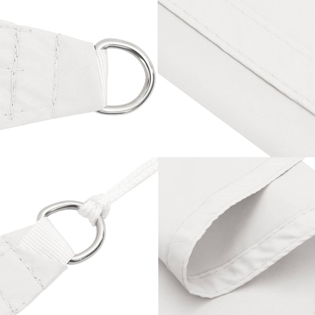 Voile de parasol - accessoire parasol - Tissu de remplacement pour parasol tissu oxford rectangulaire 2x3 m blanc - MEUBLE PRO - Image 7