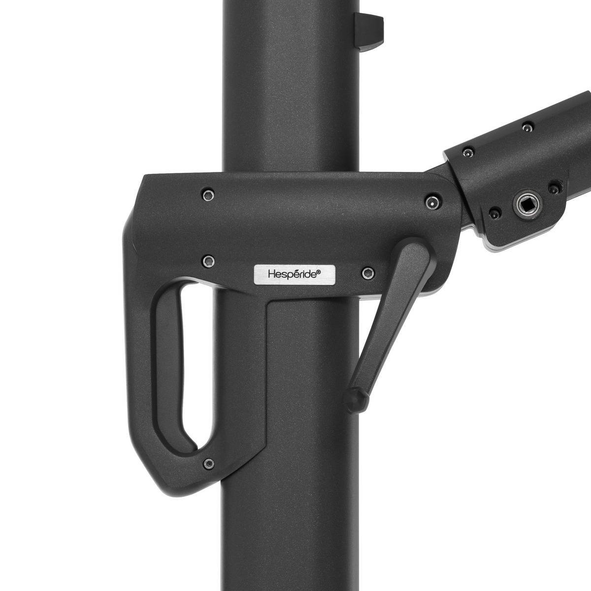 Hesperide - Parasol décentré "SUENYO SUNBRELLA'' 4x3m Anthracite Hespéride - Image 4