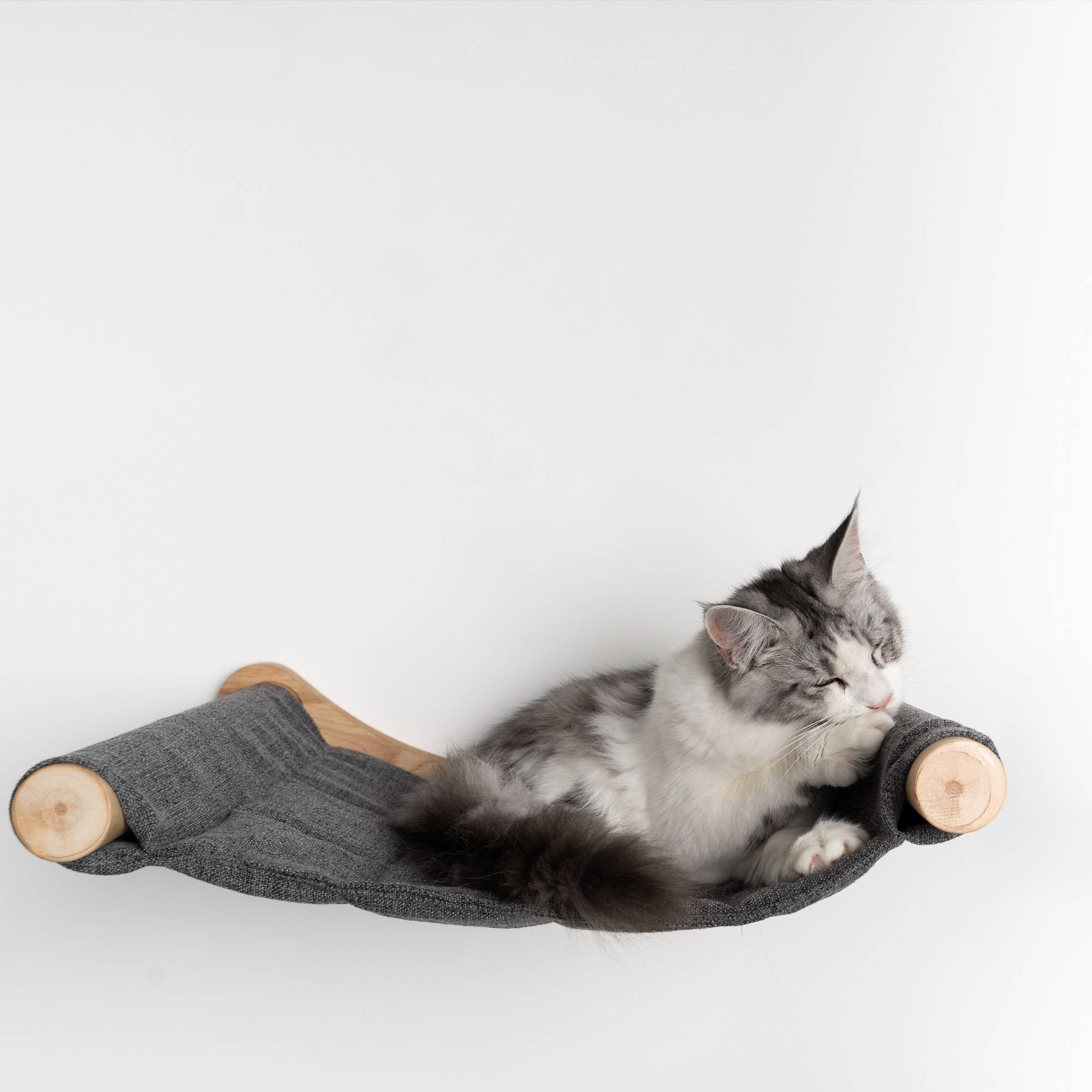 Rhr Concepts Bv - Mur d’escalade pour chat - Luxueux hamac mural XXL (gris) - RHR Concepts BV - Image 2
