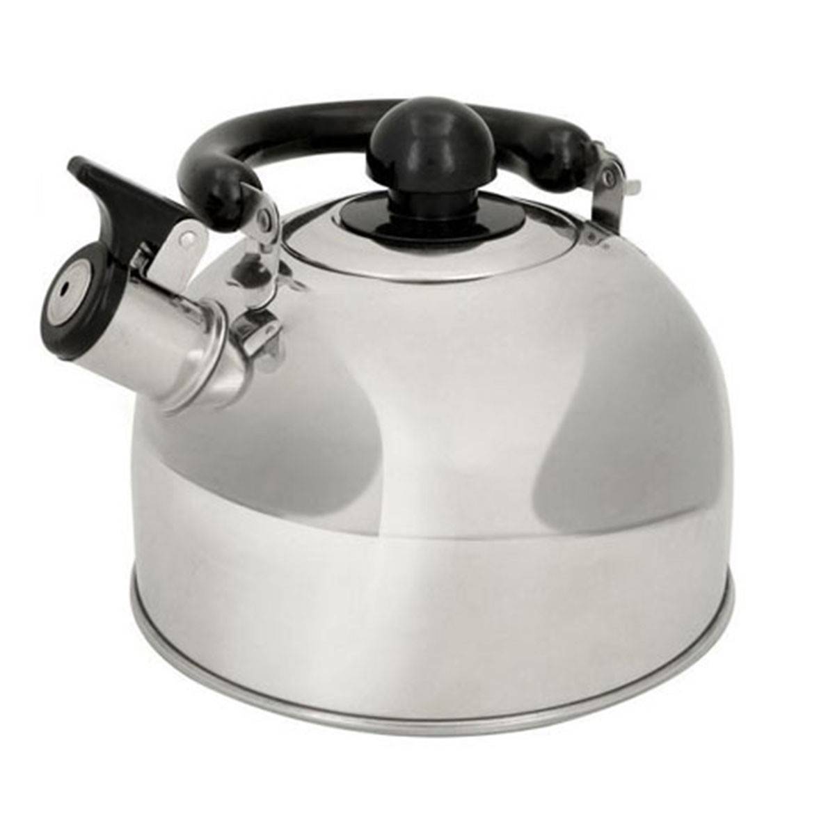 Alpina - Bouilloire sifflante Cuve Inox 1.8L Tous feux Théière avec Sifflet Vintage ALPINA - Image 2