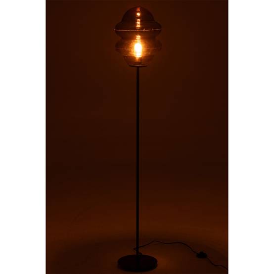 Lampadaire en Verre "Cuillere Miel" 160cm Marron - Image 3