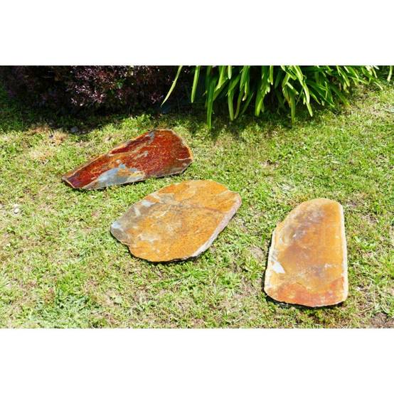 Pas Japonais Ardoise CORTEN Irrégulier - Pack de 14 pièces - Image 2