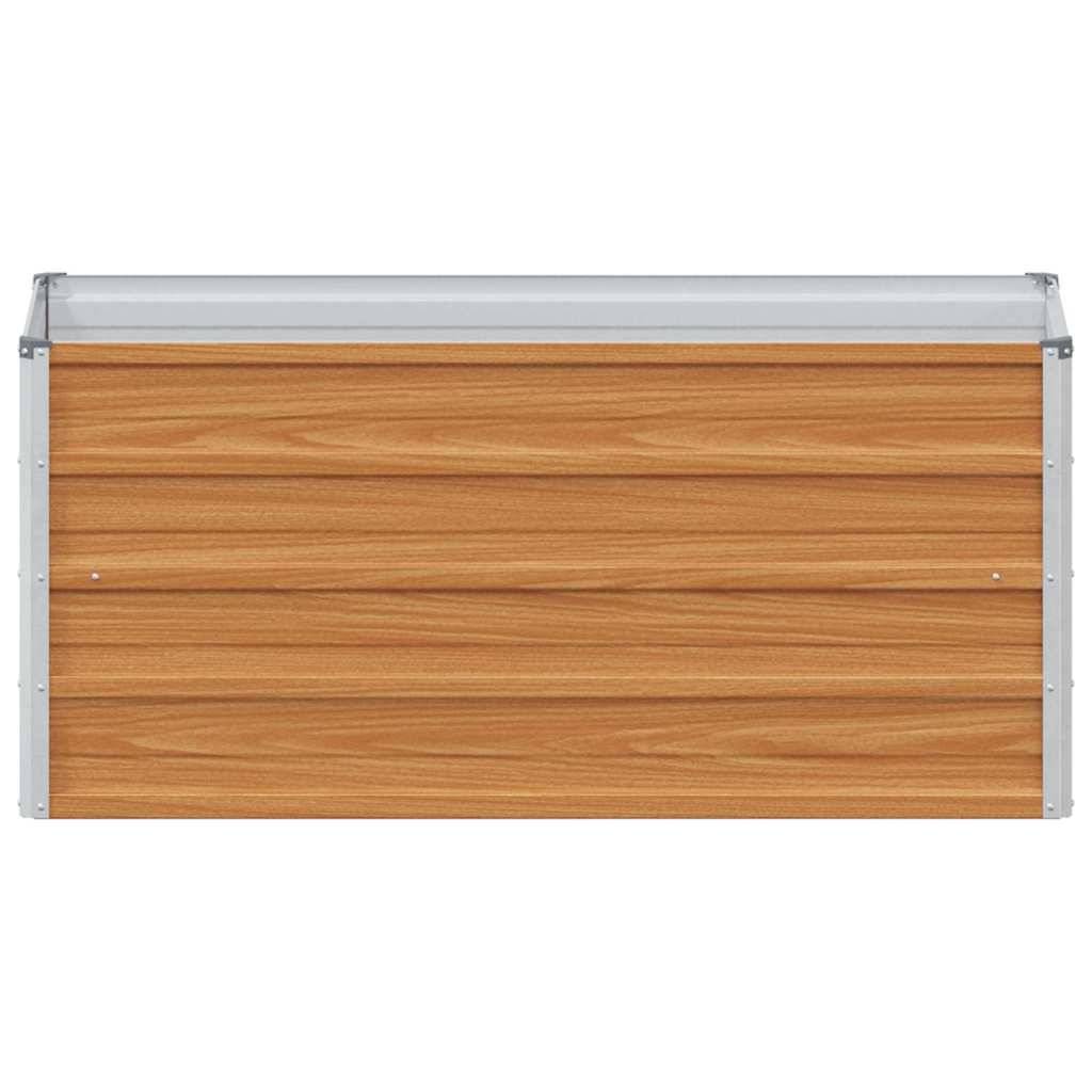 Prolenta Premium - Jardinière acier marron  100 x 40 x 45 cm  - Prolenta premium p319.2 - Image 5