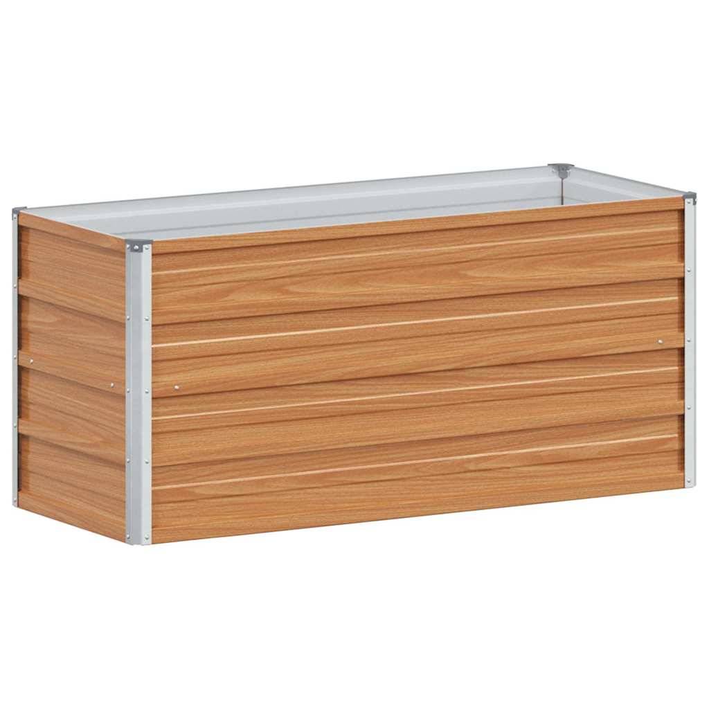 Prolenta Premium - Jardinière acier marron  100 x 40 x 45 cm  - Prolenta premium p319.2 - Image 2