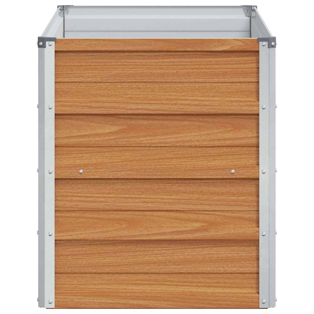 Prolenta Premium - Jardinière acier marron  100 x 40 x 45 cm  - Prolenta premium p319.2 - Image 6