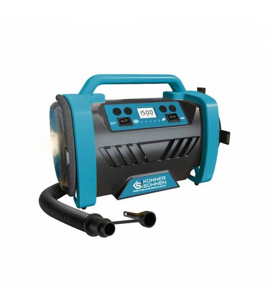 Compresseur d'air 10 bars, Vitesse de gonflage 35L/min, Puissance 120W - Könner Söhnen KS P30 - Image 2