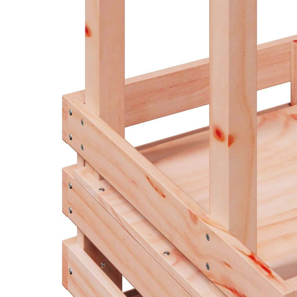 Comptoir de Bar de Jardin en Bois de Douglas Massif avec Toit Intégré et Étagères – ComfortXL Outdoor Living - Image 7