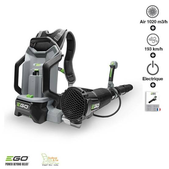 Ego Power + - Souffleur dorsal professionnel à batterie Ego Power+ capacité de 1020 m3/h LB6000E - Image 1