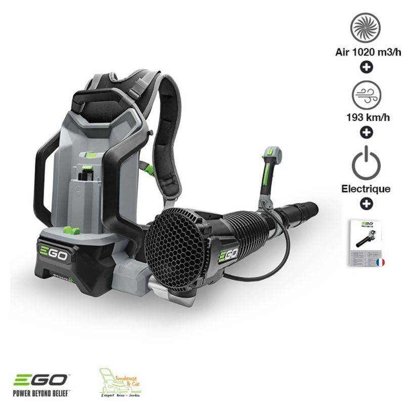 Ego Power + - Souffleur dorsal professionnel à batterie Ego Power+ capacité de 1020 m3/h LB6000E - Image 1