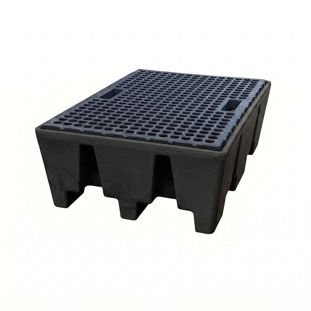 Plast'Up Rotomoulage - Lot de 6 - bac de rétention palette europe - Éco-caillebotis plastique - plast'up rotomoulage - Image 6