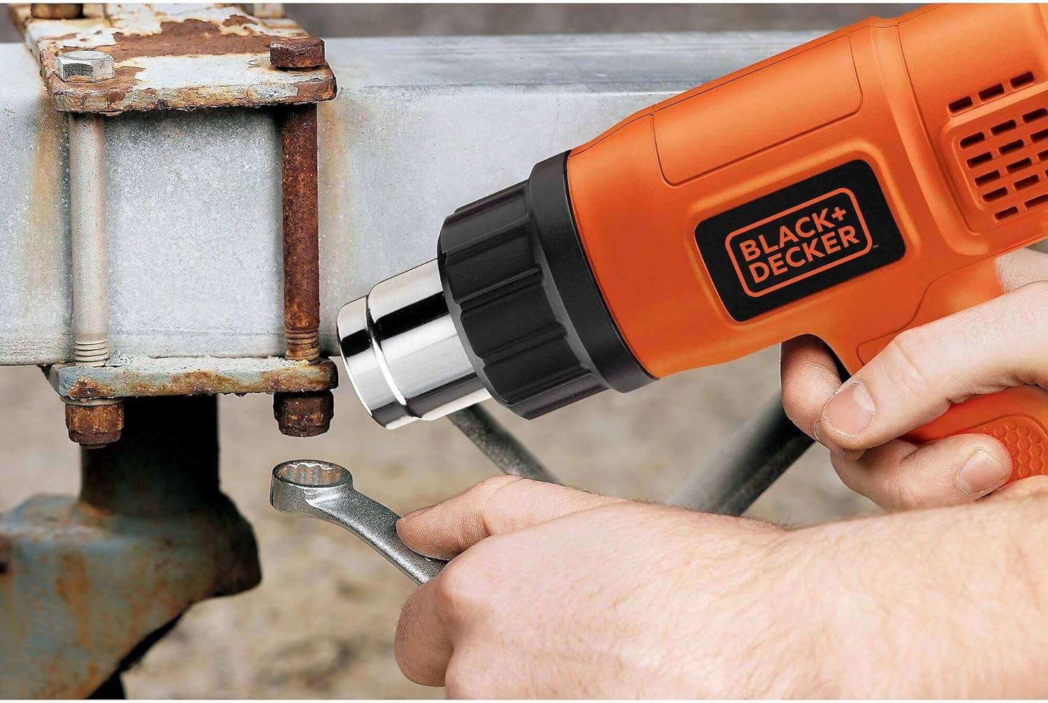 Black & Decker - Décapeur thermique filaire - 1750W - BLACK+DECKER - avec 1 Grattoir - KX1650-QS - Image 3