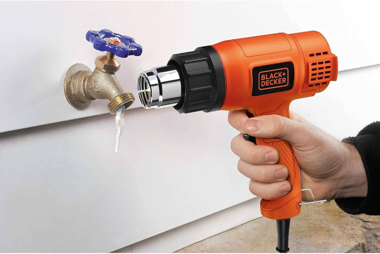 Black & Decker - Décapeur thermique filaire - 1750W - BLACK+DECKER - avec 1 Grattoir - KX1650-QS - Image 4
