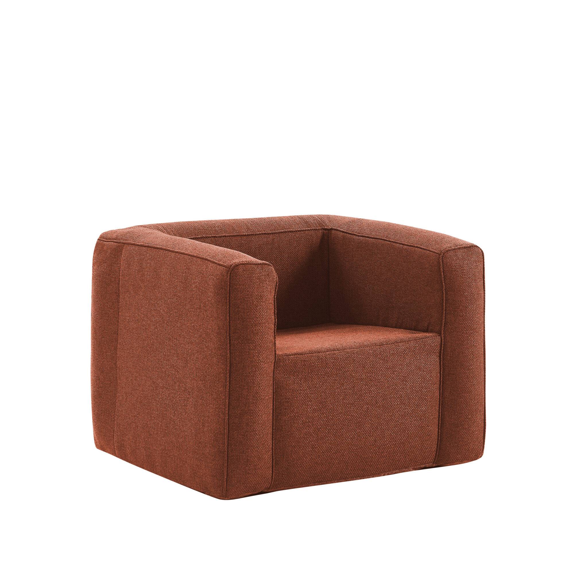Fauteuil gonflable Terracotta - Intérieur et extérieur - Couleur Terracotta - Image 1