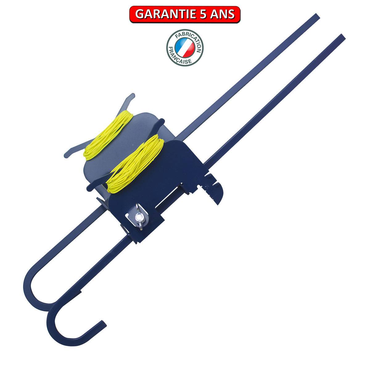 Outils Perrin - Tendeur de cordeau maçon Align Bloc Pro - réglable 5 à 42 cm - cordeau 15 m