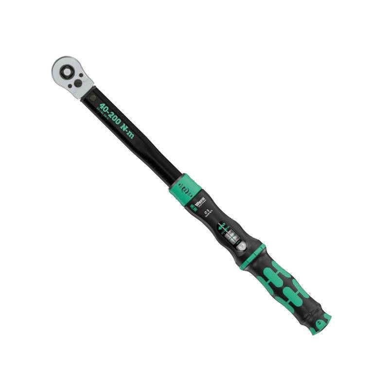 Clé dynamométrique  Click-Torque Lock C 3 R/L, 1/2" x 40-200 Nm - WERA - 05075695001 WERA