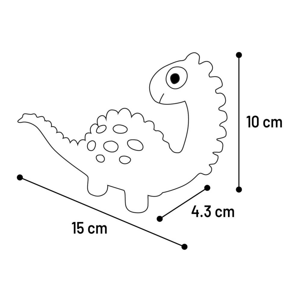 Flamingo - jeux Dinosaure rose en latex hauteur 10 cm pour chien - Image 4