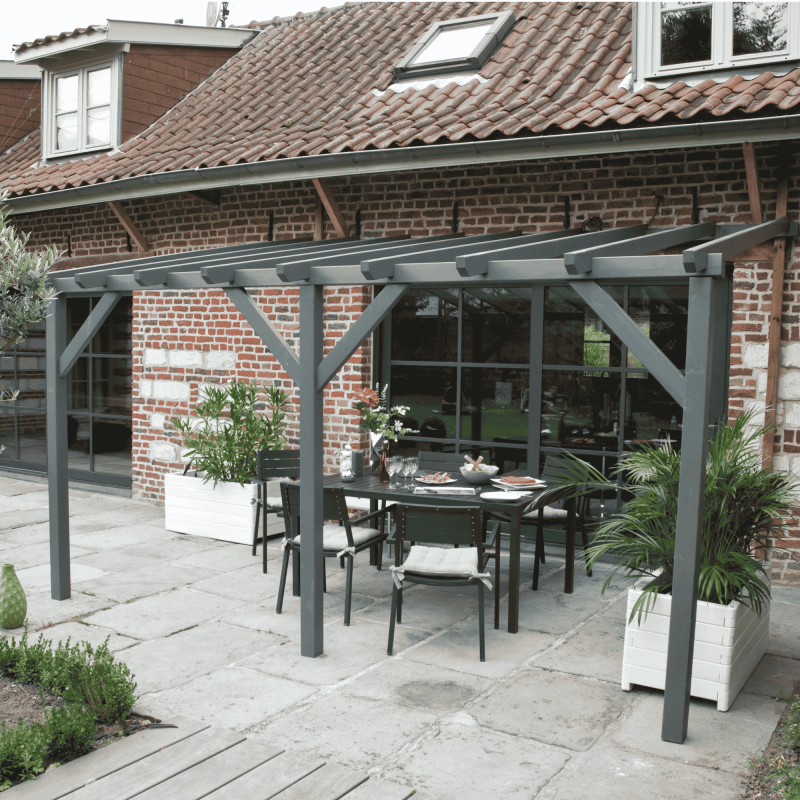 Cerland - PERGOLA BOIS 25,08X3X4M - Image 2