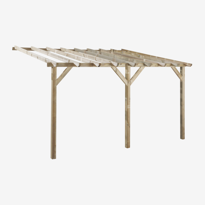 Cerland - PERGOLA BOIS 25,08X3X4M - Image 1