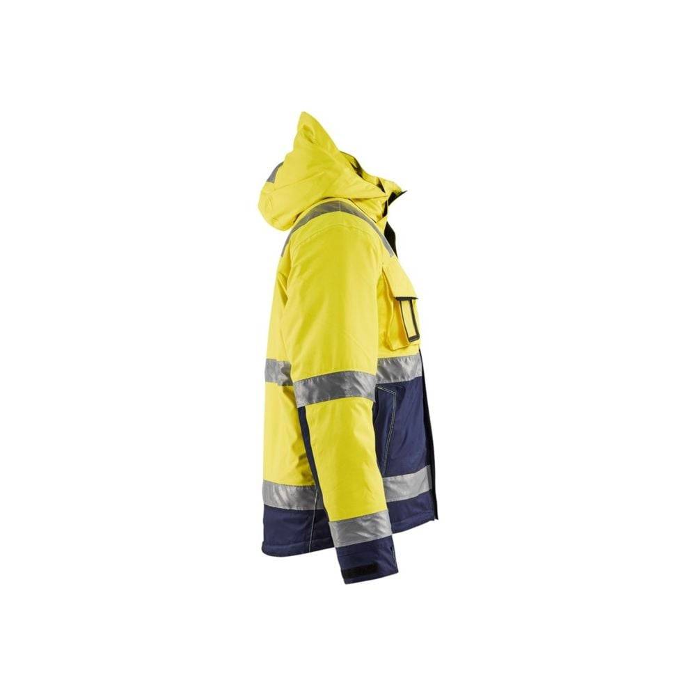 Blaklader - Veste haute visibilité hiver Blaklader Stretch Jaune / Marine L - Image 3