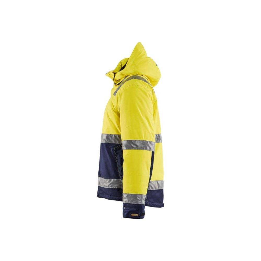 Blaklader - Veste haute visibilité hiver Blaklader Stretch Jaune / Marine L - Image 4