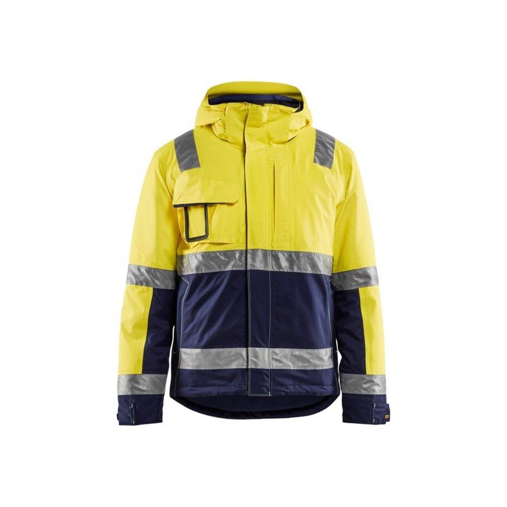 Blaklader - Veste haute visibilité hiver Blaklader Stretch Jaune / Marine L - Image 1