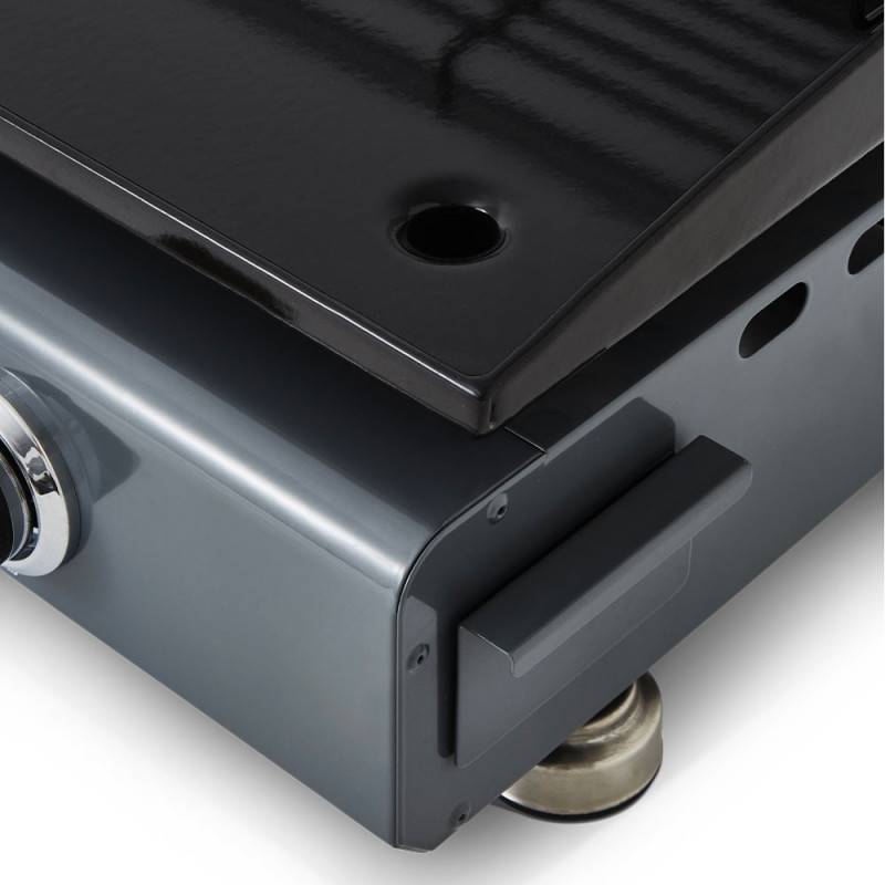 Brasero - Plancha gaz Silvia IIG 3 feux Gun Metal – BRASERO BY FAVEX – 7,5 kW – 10 convives – Housse incluse - Image 7