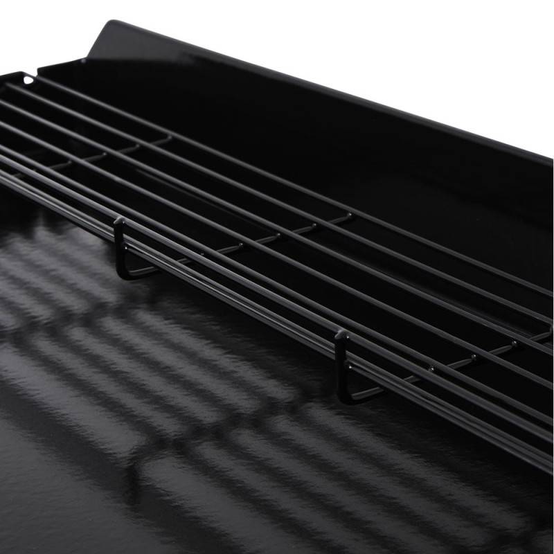 Brasero - Plancha gaz Silvia IIG 3 feux Gun Metal – BRASERO BY FAVEX – 7,5 kW – 10 convives – Housse incluse - Image 9
