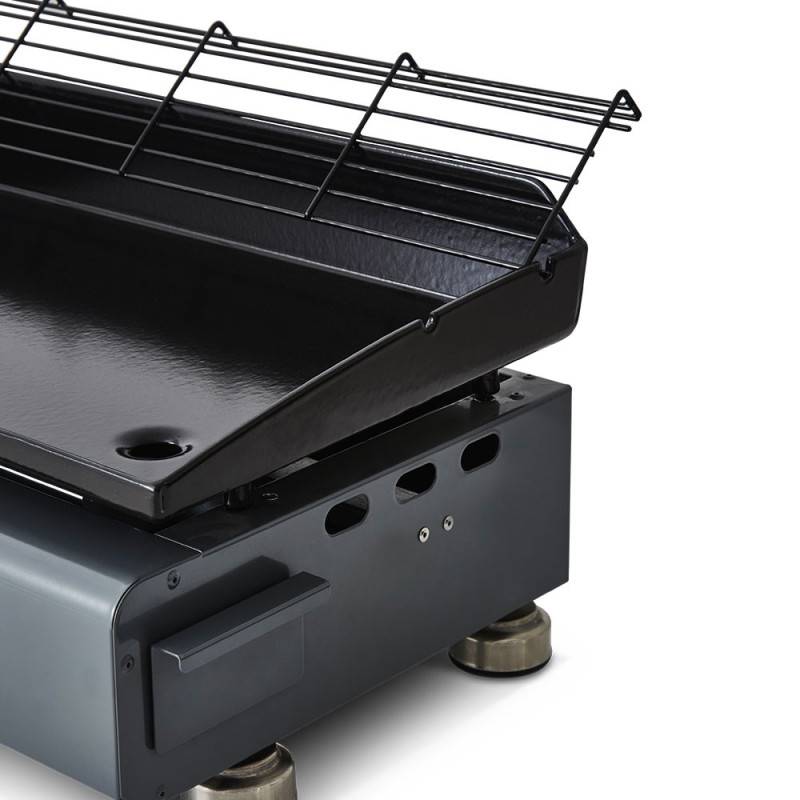 Brasero - Plancha gaz Silvia IIG 3 feux Gun Metal – BRASERO BY FAVEX – 7,5 kW – 10 convives – Housse incluse - Image 6
