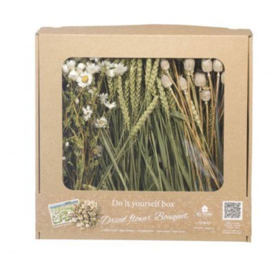 Naturalys - Naturalys - Kit à composer - Bouquet de fleurs séchées - Blanc - Image 1