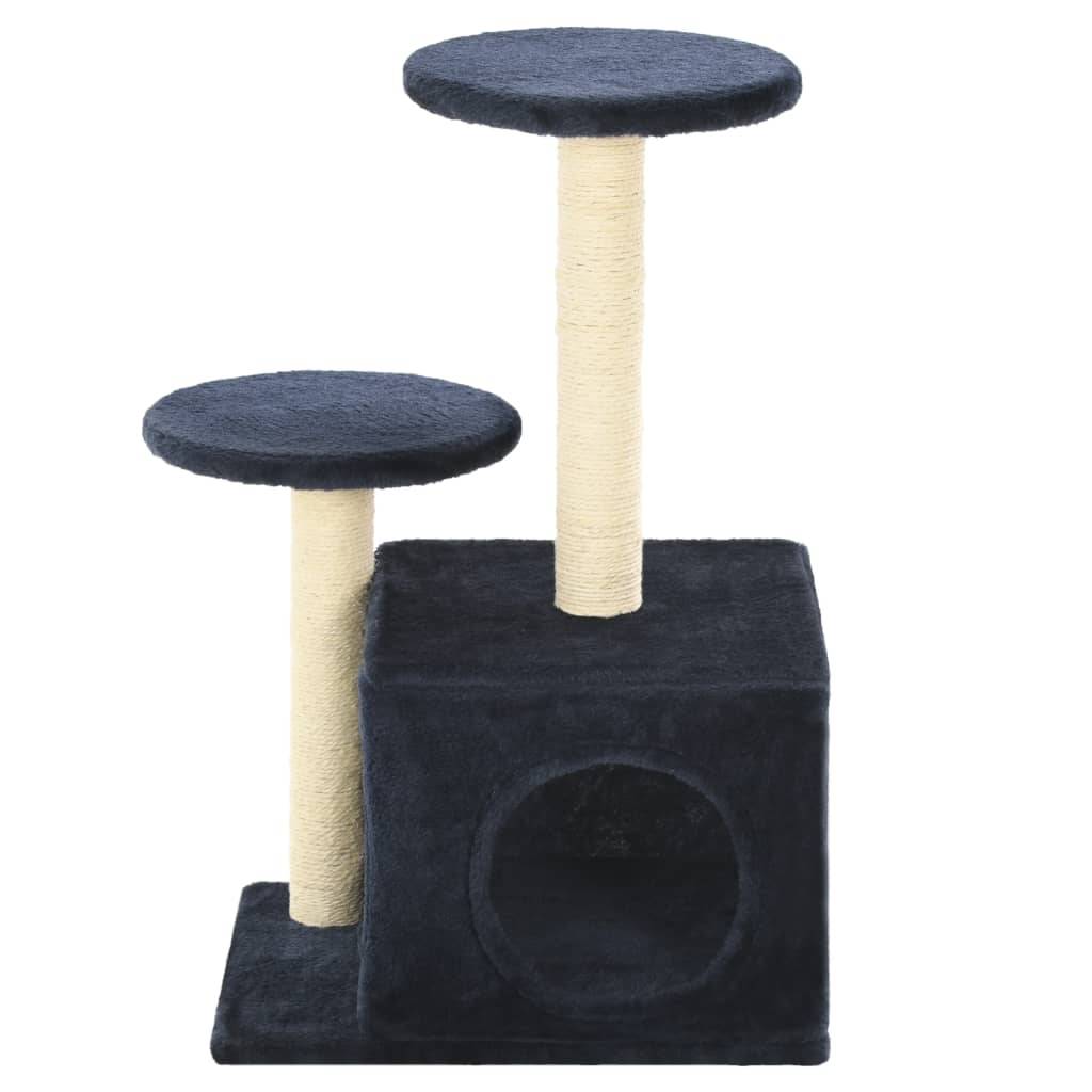 Vidaxl - Arbre à chat avec griffoirs en sisal 60cm Bleu foncé vidaXL 170521 - Image 4